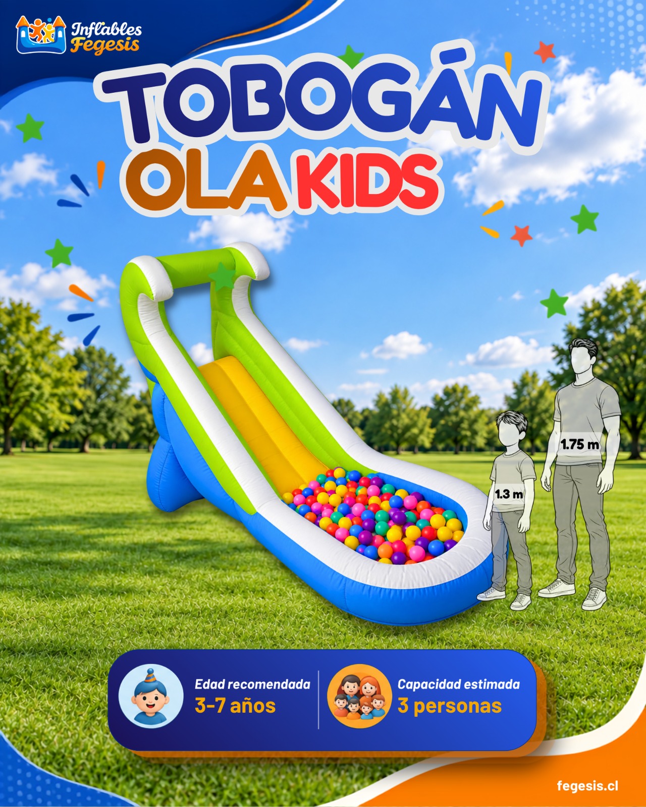 Tobogán Ola Kids